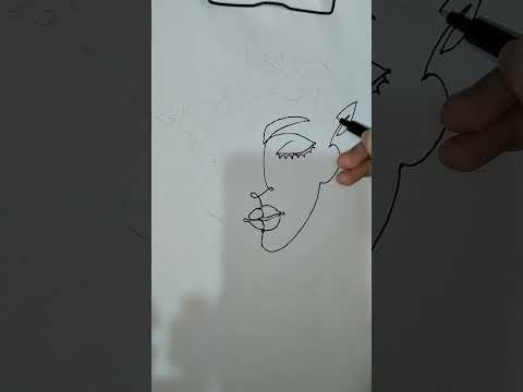 How to draw a unique art in easy way