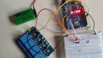 Controlling room lamp using Arduino and relay module