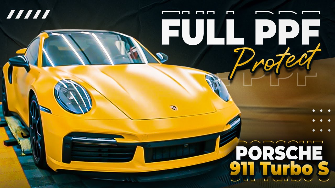 PORSCHE 911 Turbo S from GLOSS to SATIN | FULL PPF XPEL | RALIW
