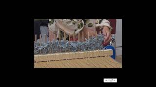 How to make a Wool Rug on a Peg Loom 