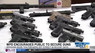 WPD encourages the community to secure firearms