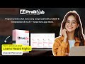 AI PROFITLAB Mesin Uang Otomatis Pake AI! Gak Perlu Jago Jualan! Profit 100% Milik Anda