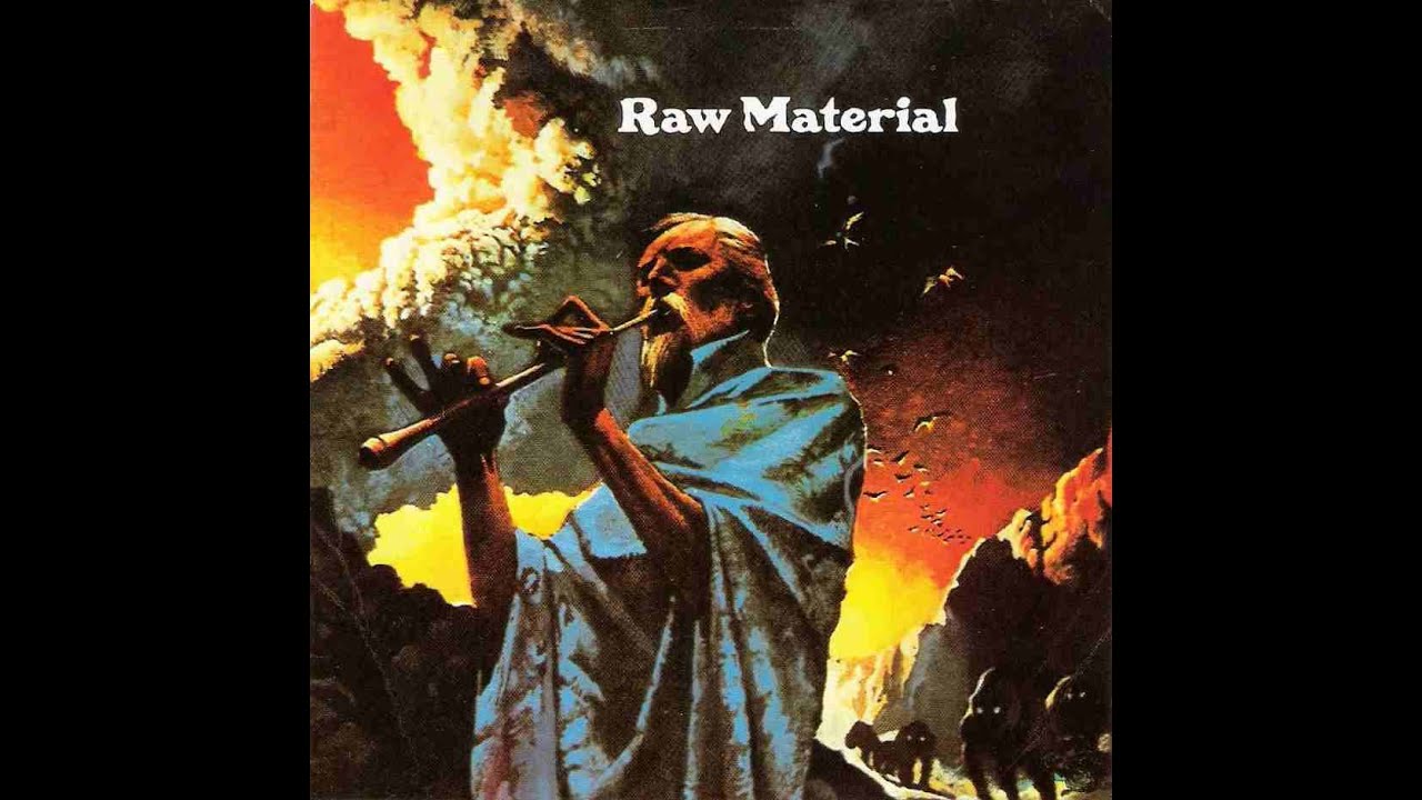 RAW MATERIAL - SELFTITLED FULL ALBUM - U. K .UNDERGROUND - 1970