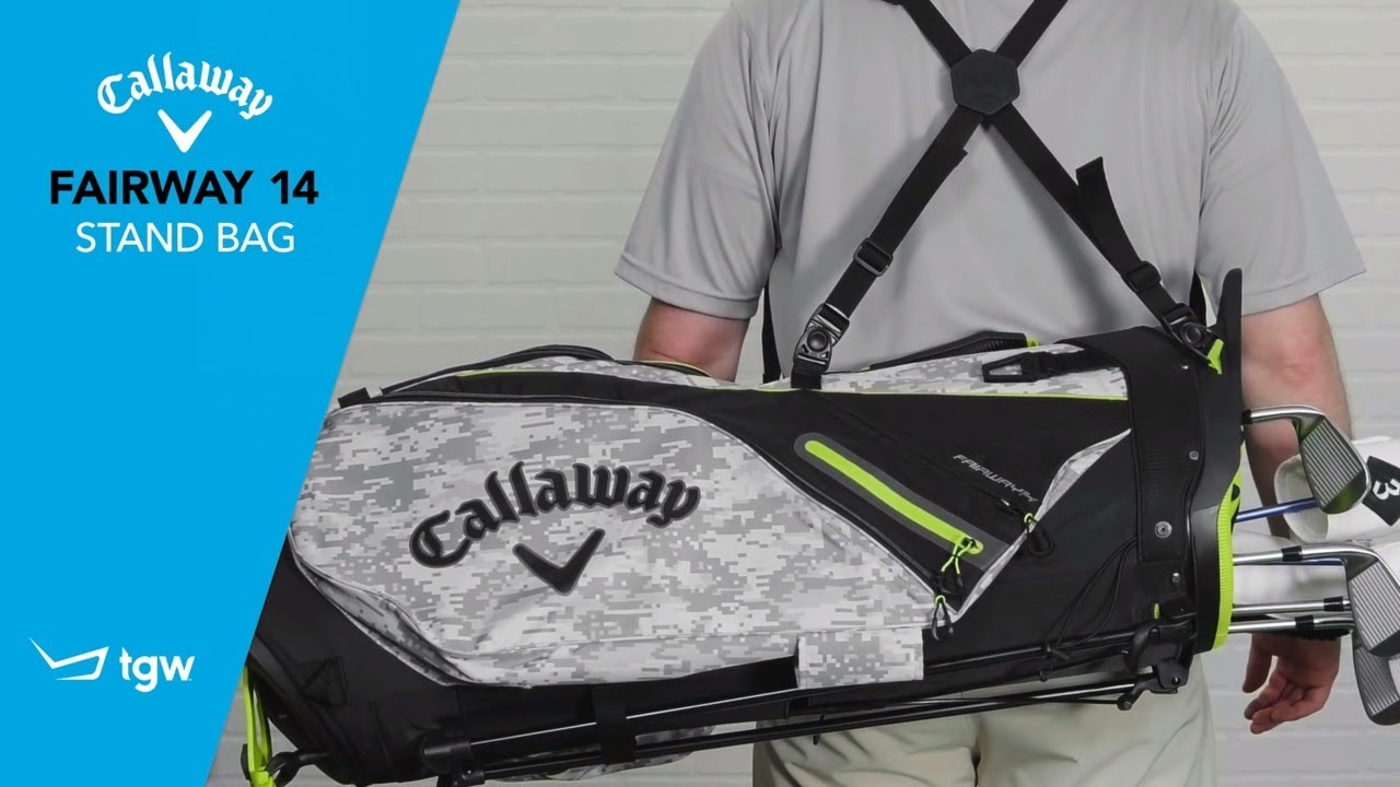 Callaway 2020 Fairway14 Golf Stand Bag - YouTube