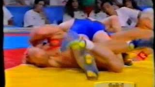 Jürgen Scheibe (GER)-Serguei Smal (EUN)  57kg