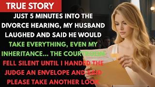 After 5 Minutes of Divorce, My Husband Said “I’ll Take Everything”—Then the Judge Got an Envelope
