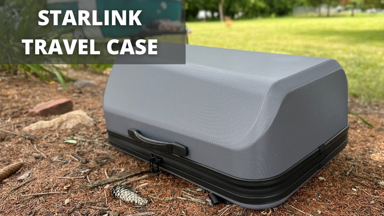 Starlink Travel Case Review and Demonstration 