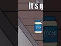 Sorry for the awkward sound but there u have MAYONNAISE ON AN ESCALATOR !