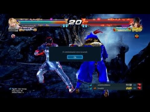 I win 2 rounds, then PS4 v5 Tekken 7 makes it too Laggy 20230726055630