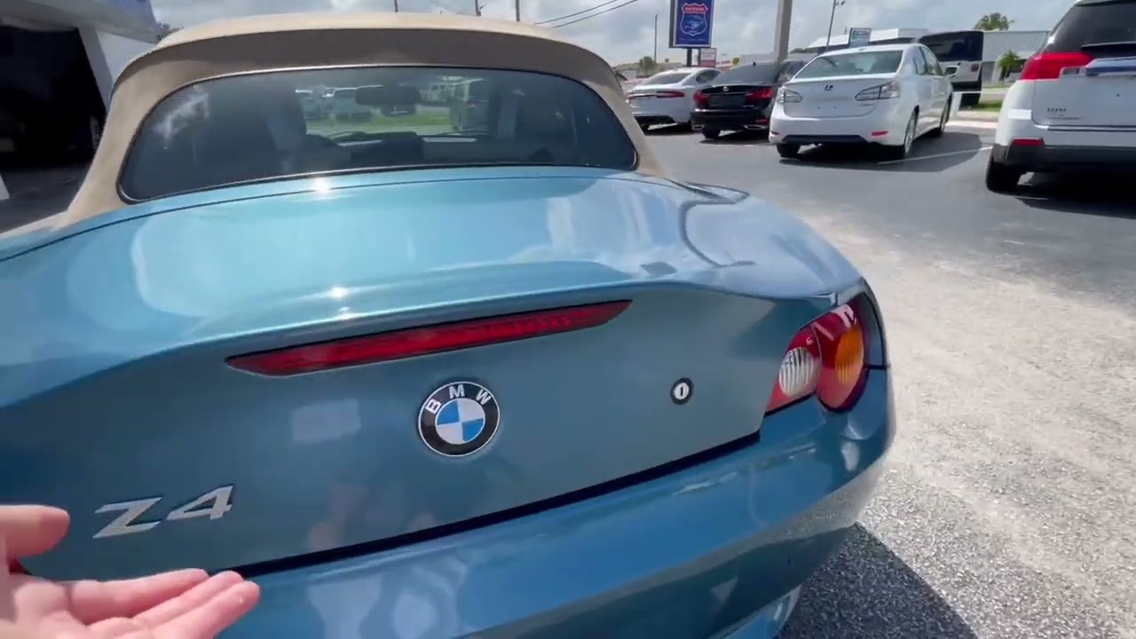 2003 BMW Z4   For sale in Stuart FL 772-600-8982 $11 950