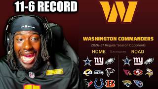 ENOUGH TO WIN THE DIVISION!! Predicting My Washington Commanders 2026-27 NFL Record