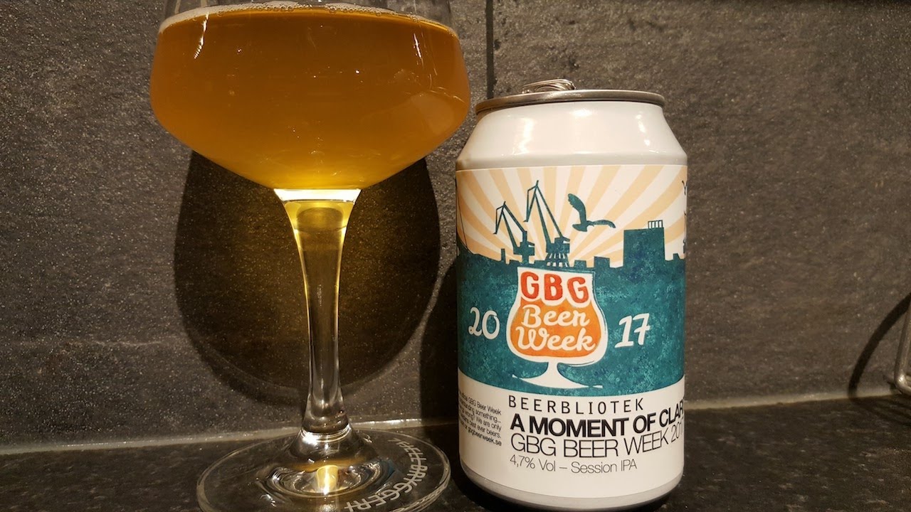Beerbliotek A Moment Of Clarity GBG Beer Week 2017 | Swedish Craft Beer Review