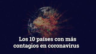 Los 10 países con más contagios en coronavirus