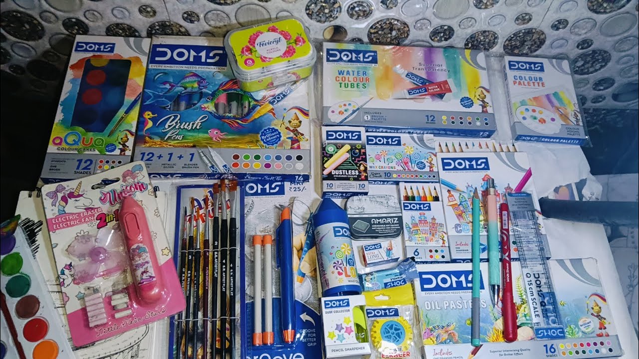 Maine itni saari DOMS Stationery kyun kharidi? 😱 | Huge Stationery Haul 2026 stationery #doms