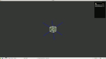 Mean curvature flow over cube with triangle faces