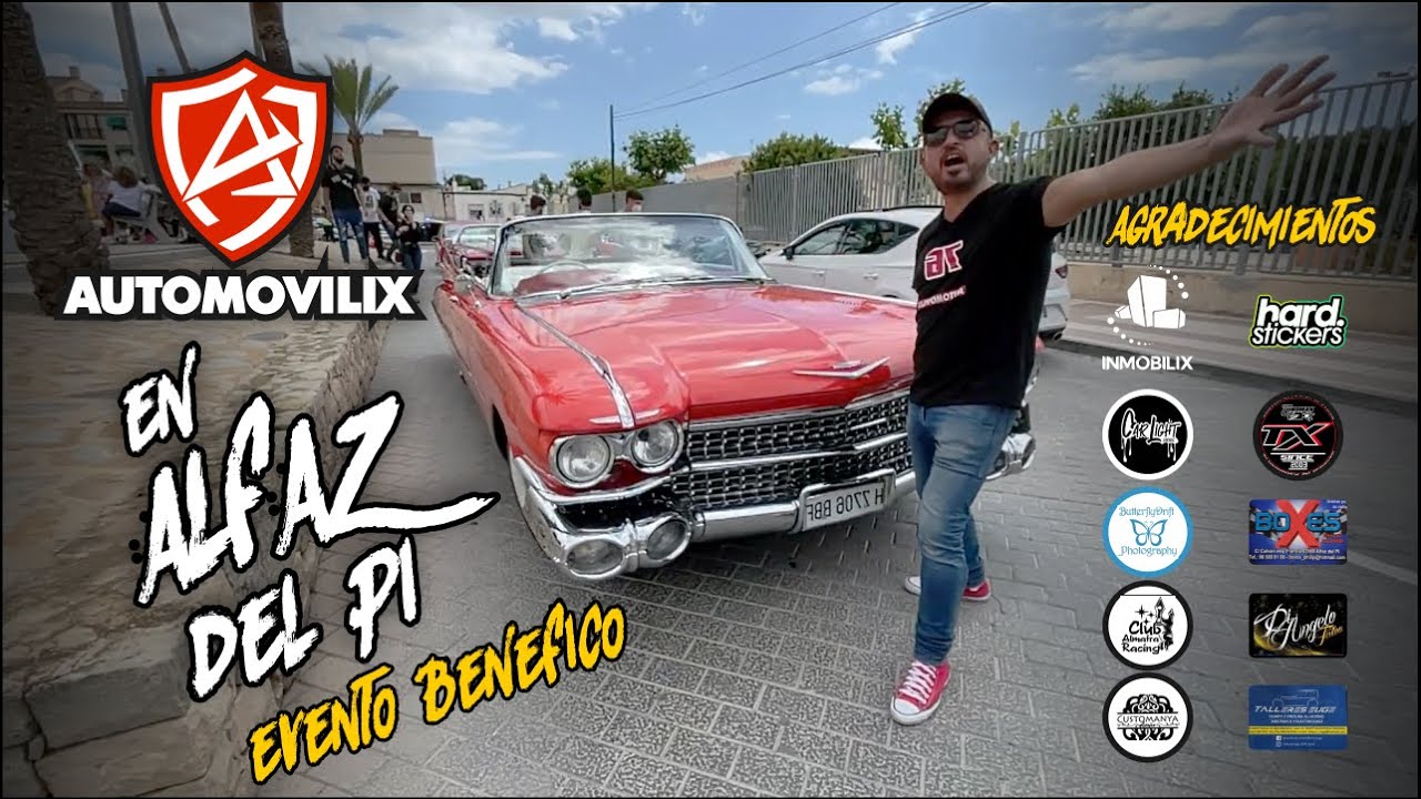 🔥EVENTO con los mejores COCHES🔥ALFAZ DEL PI -Evento benéfico + de 1000kg de comida recolectado👏🏻