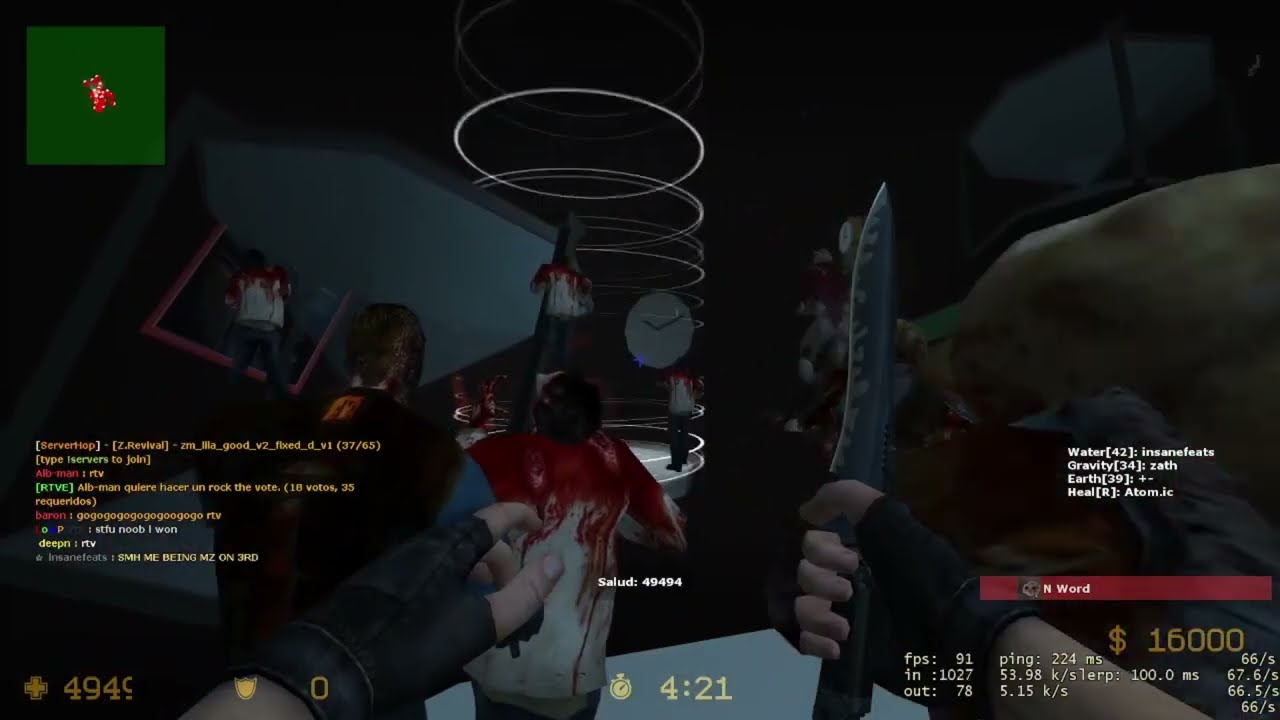 Counter Strike Source Zombie Escape - NIDE.GG | They Manage To Ascend, But Chief Pikachu Interferes.