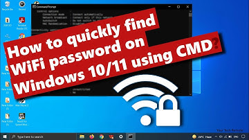 How to quickly find WiFi password on Windows 10 / 11 using CMD