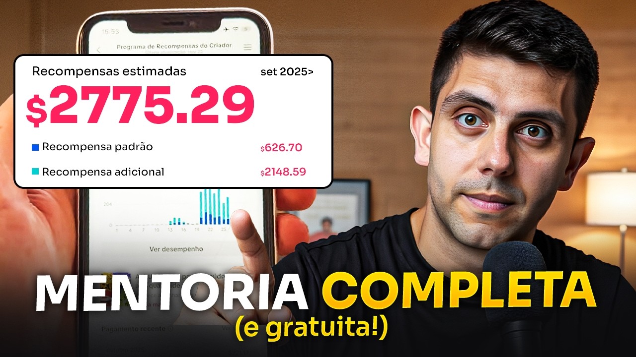COMO FAZER MUITO DINHEIRO COM TIKTOK (Com Zero Seguidores e Sem Aparecer) em 2026 (2 Horas)