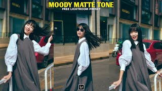 Moody Matte Tone Lightroom Preset | Lightroom mobile Preset Free DNG | moody vibe | lightroom preset