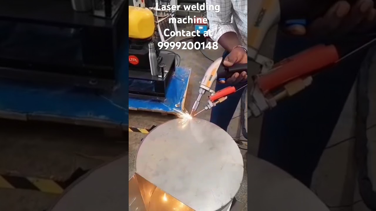 Handheld laser welding, start to finish