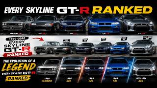 Every Nissan Skyline GT-R Ranked (1969–2026) | The Complete Evolution of a JDM Legend