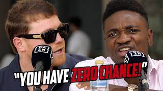 COLD!! Canelo 'YOU HAVE NO CHANCE!' - WARNS Mbilli as SHOTS ARE FIRED