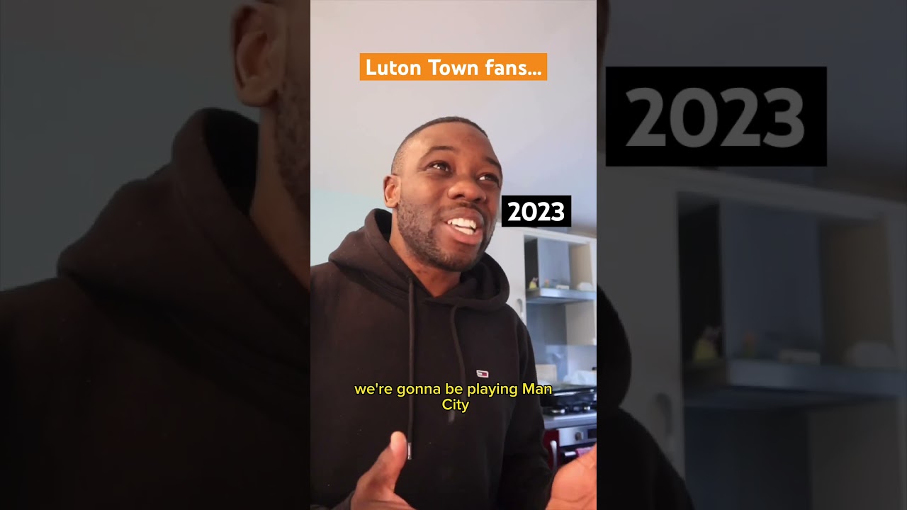 Luton Town fans 2013 vs 2023… 