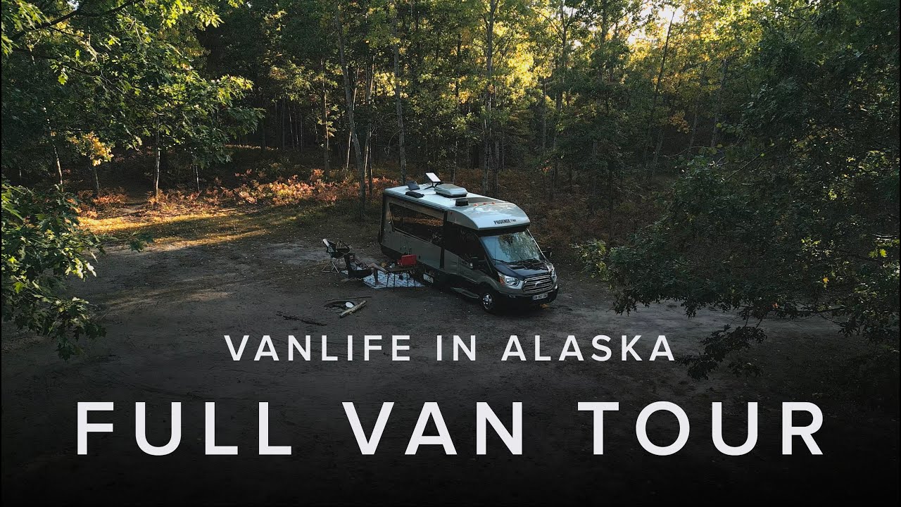 Vanlife in Alaska | Full Van Tour of My Tiny Home on Wheels