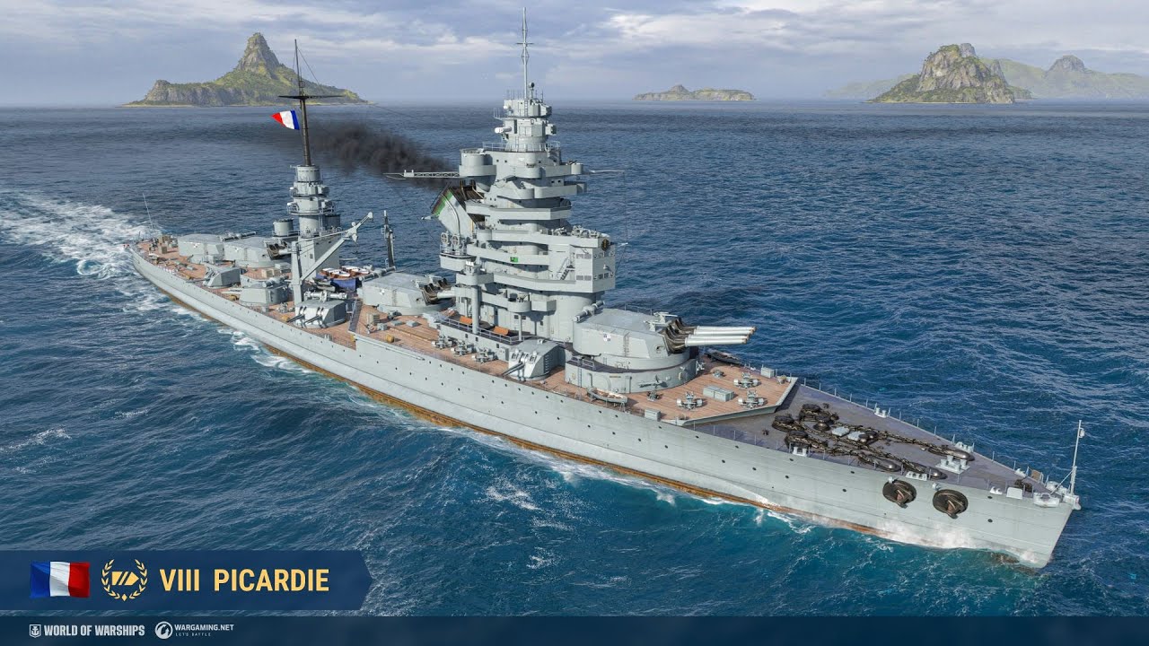 Picardie's First Impression and New Damage Record - World of Warships Ranked Battle Gameplay
