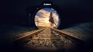 Tutorial sobre manipulación de fotos Estilo CAMARA en Photoshop ✅Fotomontaje fácil de CAMARA👈