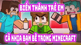 🔥 CADRES BIẾN HÌNH BABY TROLL CẢ SERVER MINECRAFT: CÀ KHỊA CỰC BÁ ĐẠO!