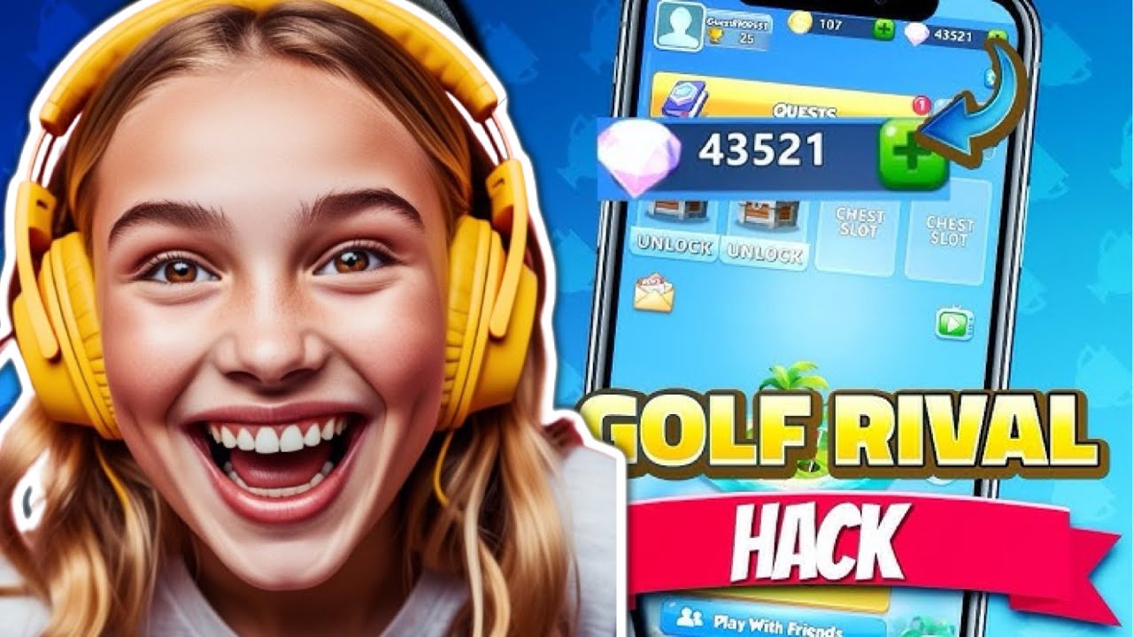 Golf Rival Hack/MOD 2025 - How to Get Unlimited Gems! iOS Android - YouTube