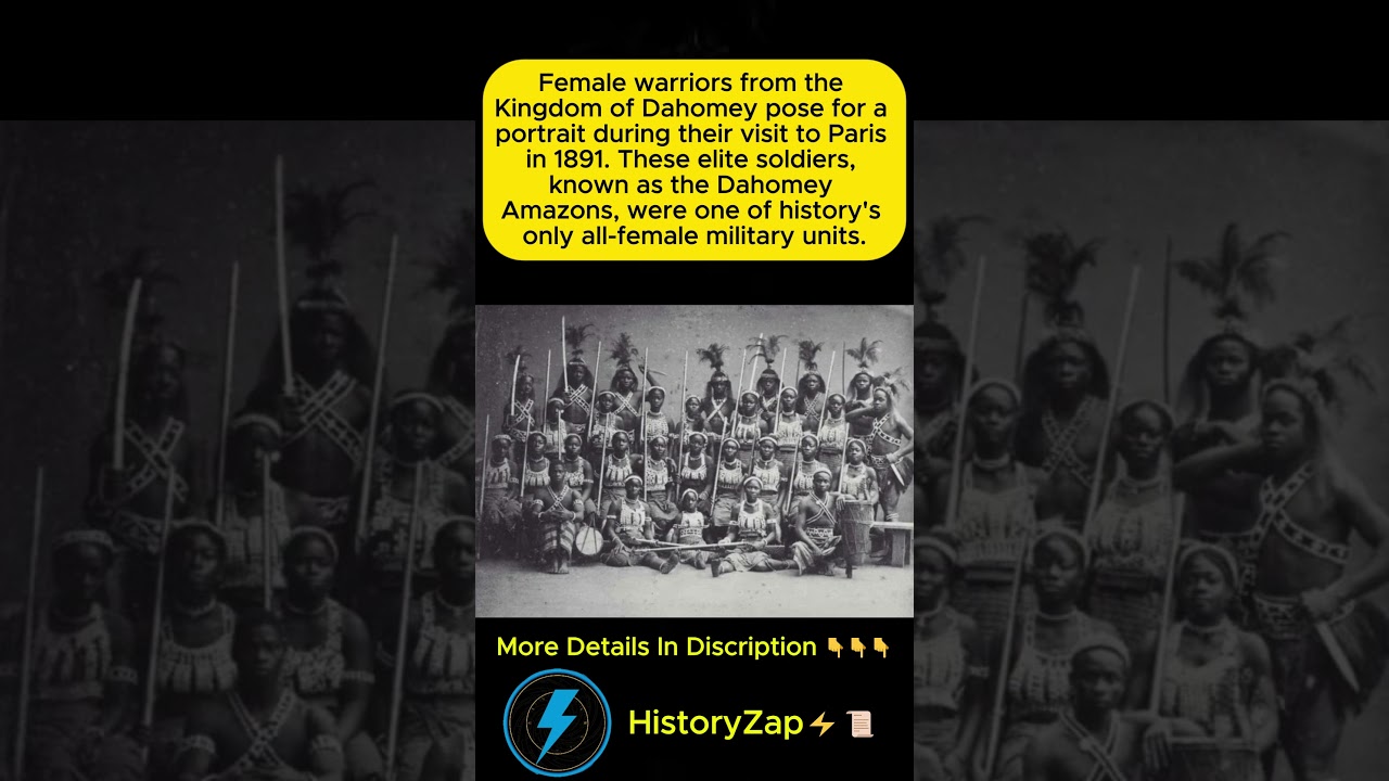 The Real-Life Amazons: Dahomey's Female Warriors in Paris