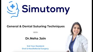 Simutomy- Dr.neha Jain Livestream On General Dental Suturing Techniques