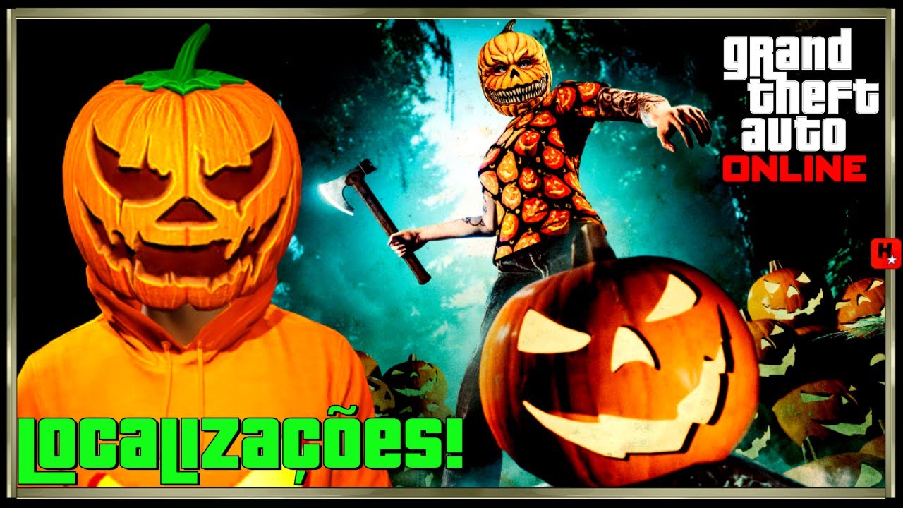 LOCALIZAÇÃO DE TODAS AS ABOBORAS DE HALLOWEEN (GTA ONLINE) YouTube