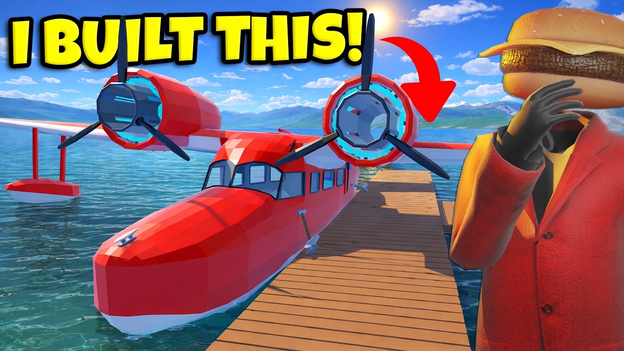 I Built My Own Plane in Lakehopper… Does It Crash?