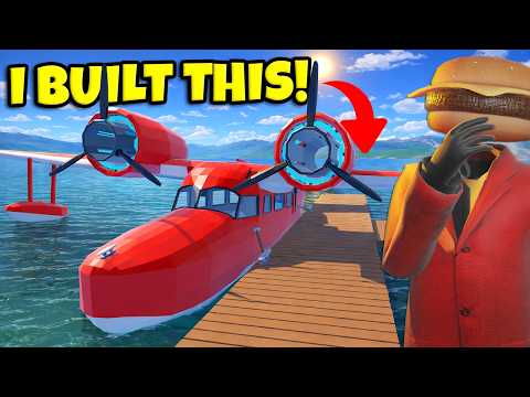 I Built My Own Plane in Lakehopper… Does It Crash?