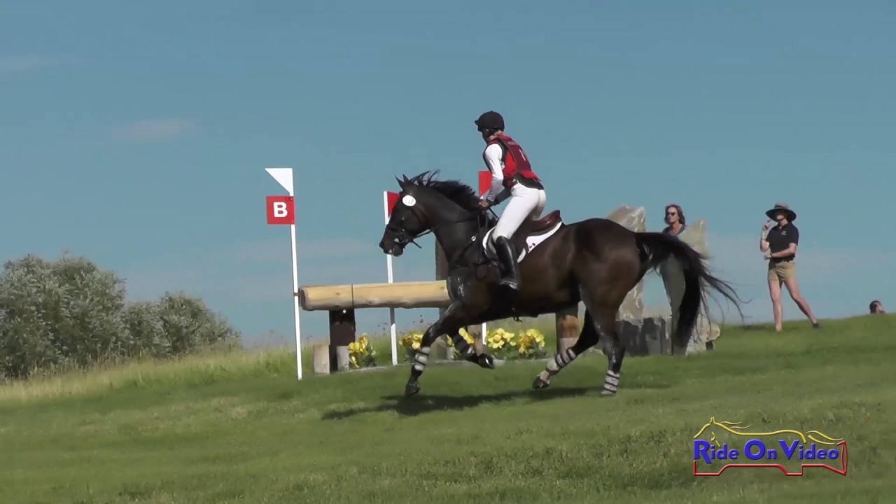 117XC Renee Kalkman on Nick Intermediate Cross Country Rebecca Farm July 2017