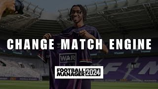 Enhanced and Original Engine! How to Change Match Engine in Football Manager Mobile 2024? screenshot 3