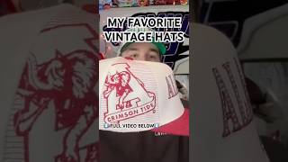 Top 5 vintage snapback hat brands #snapbacks #rarevintage #goodwillfinds #thebins #sportsspecialties