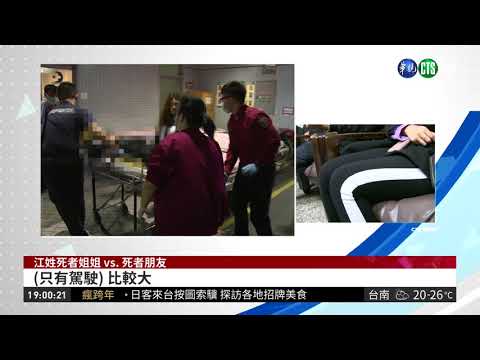 無照自撞奪3命 肇事男上月衝撞警車! | 華視新聞 20181209