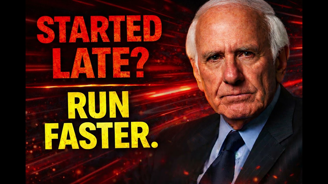 If You Start Late, You Must Move Faster | Jim Rohn Speech