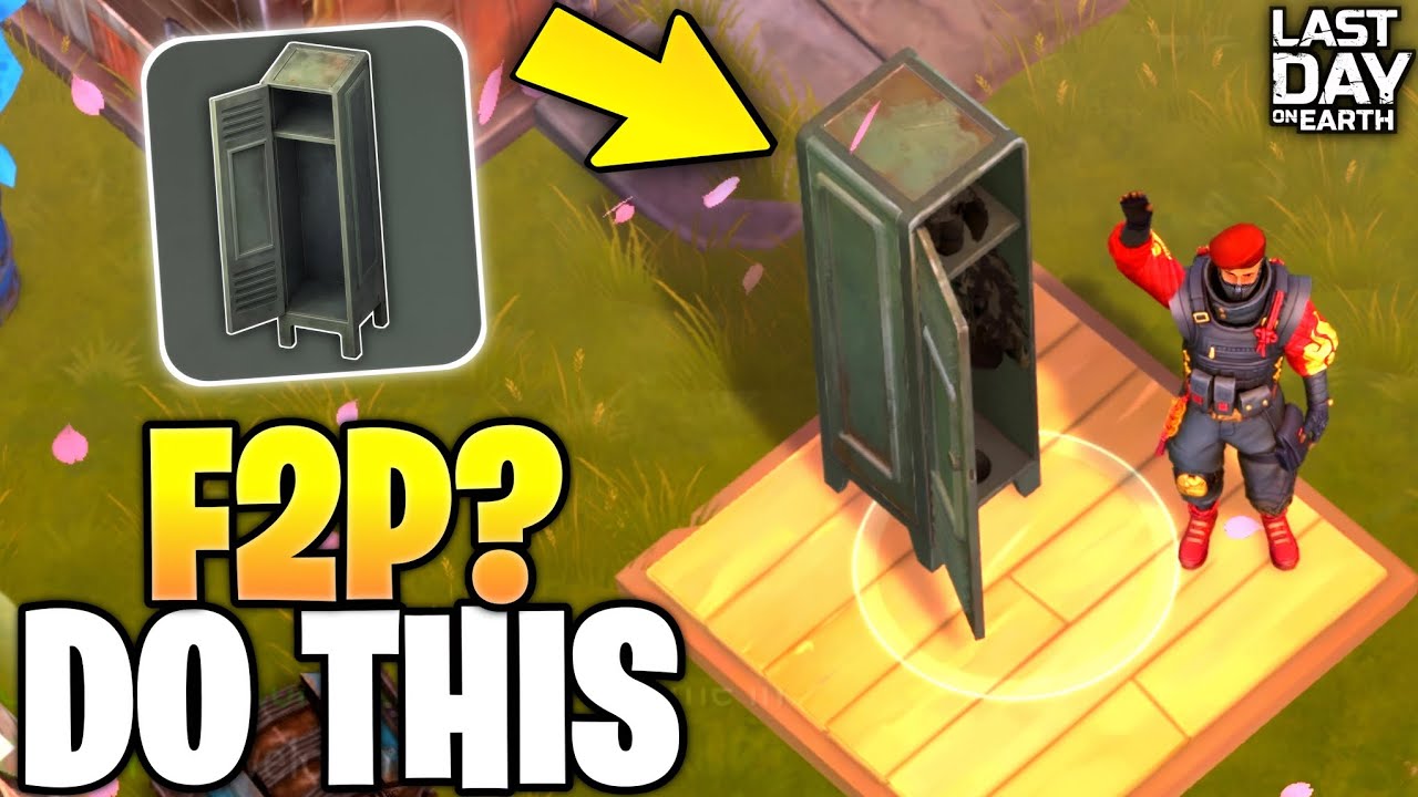 F2P PLAYERS MUST DO THIS TO GET STORAGE FOR EQUIPMENT! | Last Day on Earth: Survival