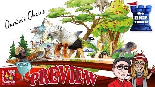 "Darwin's Choice" a Dice Tower Preview - with Boardgame Corner