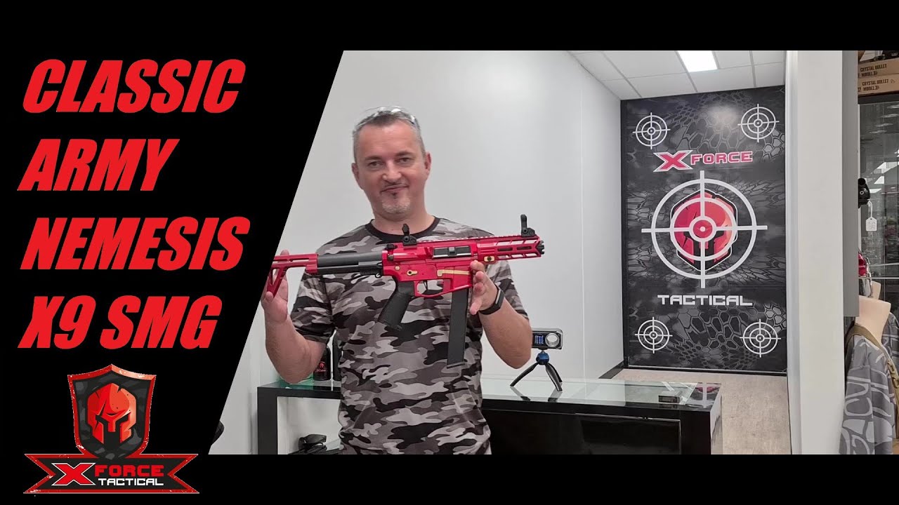 CLASSIC ARMY NEMESIS X9 SMG Gel blaster by X-Force Tactical