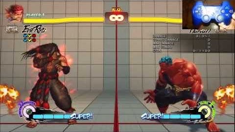 USF4 Evil Ryu Raging Demon Tutorial