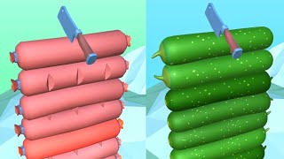 Cutting Stack! Very satisfying and relaxing ASMR slicing game screenshot 4