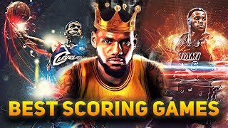 LeBron James BEST Scoring Games From Each Season Compilation - 30,000 Career Points!