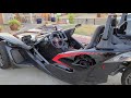 Polaris Slingshot ((new mods and accessories)) carbon fiber everything!! California Riders edition.